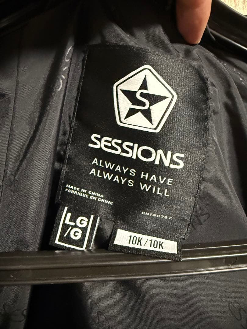 22s SESSIONSスノーボードウェア 上下セット