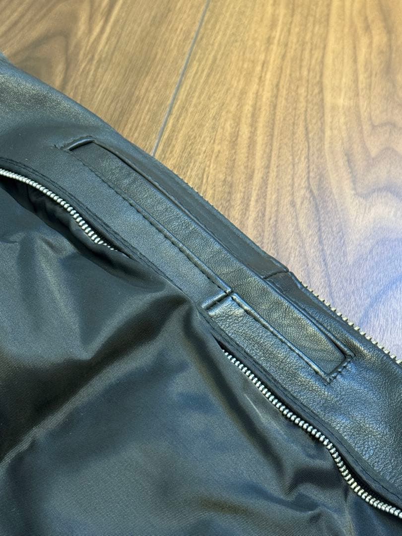 HOUSTON N.Y.C. レザーライダースジャケット サイズ36