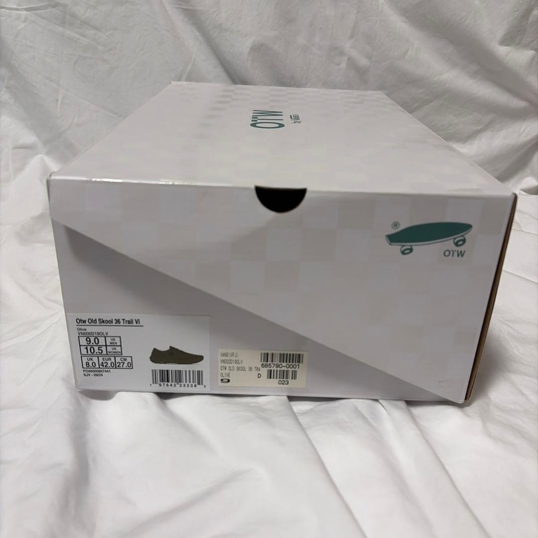 vans OTW OLD SKOOL 36 TRAIL VIBRAM オリーブ