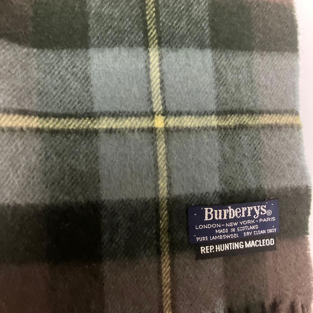 Burberrys チェック柄ウールブランケット