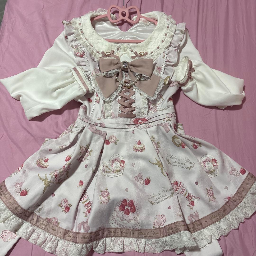 LIZ LISA Salon de Fraise柄セットアップ