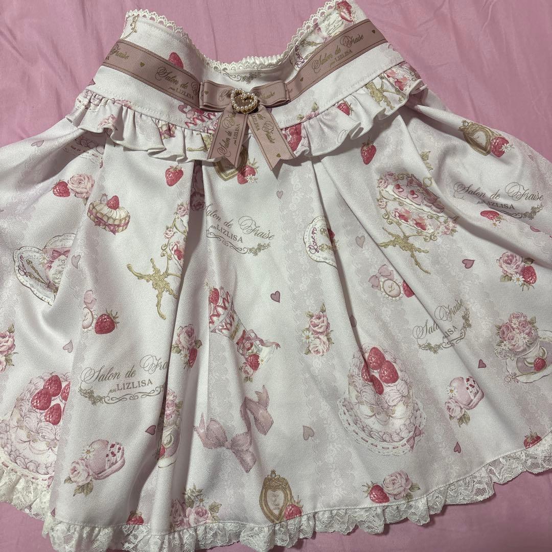 LIZ LISA Salon de Fraise柄セットアップ