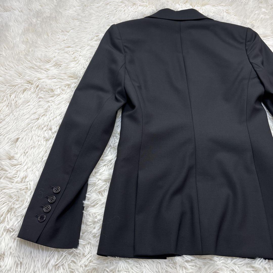 【極美品】セオリー　セットアップ　スーツ　TAILOR　ブラック　Sサイズ