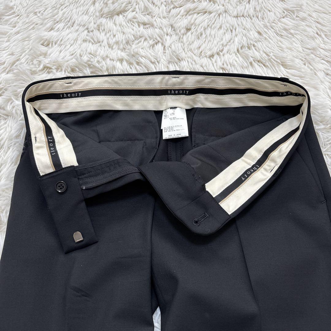 【極美品】セオリー　セットアップ　スーツ　TAILOR　ブラック　Sサイズ