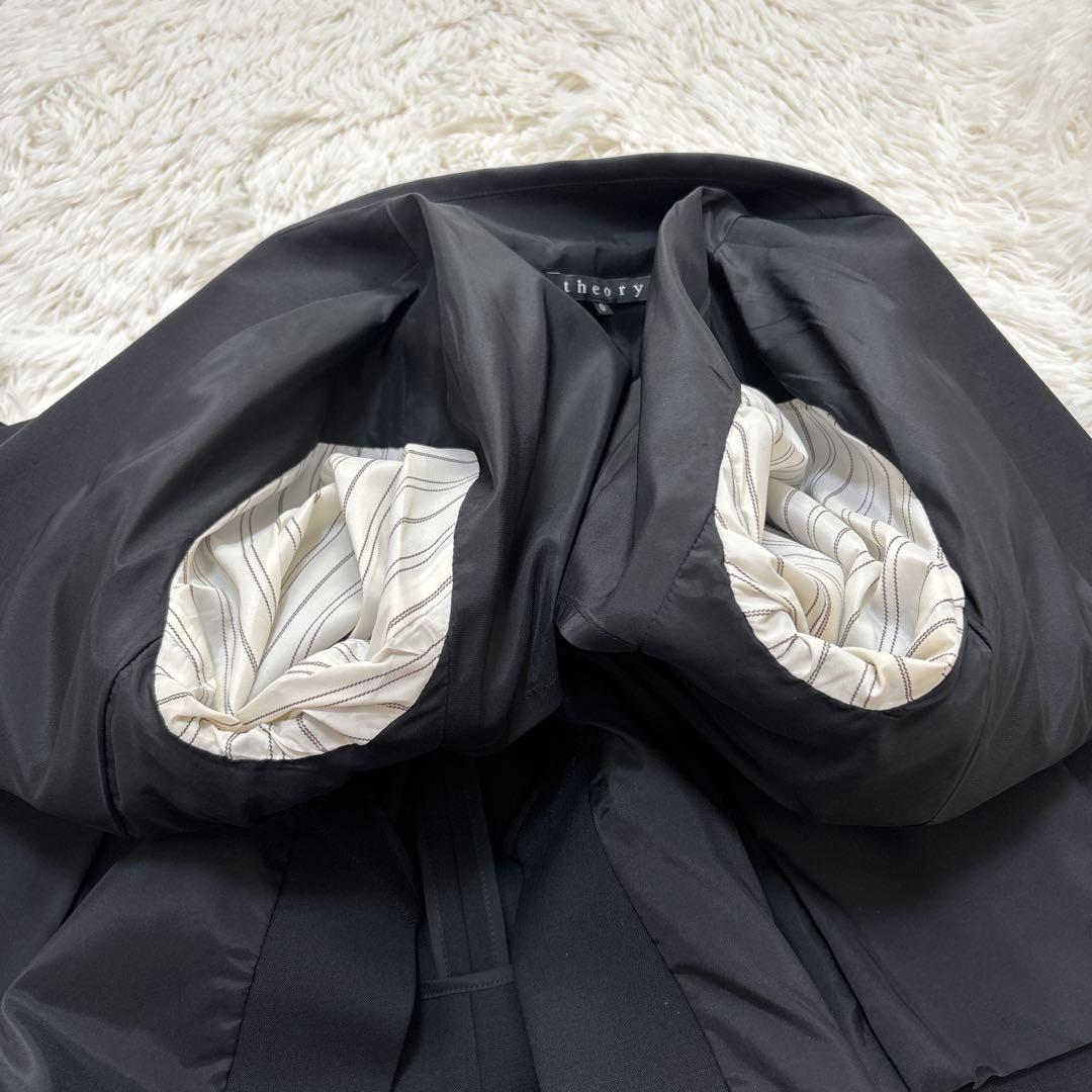 【極美品】セオリー　セットアップ　スーツ　TAILOR　ブラック　Sサイズ