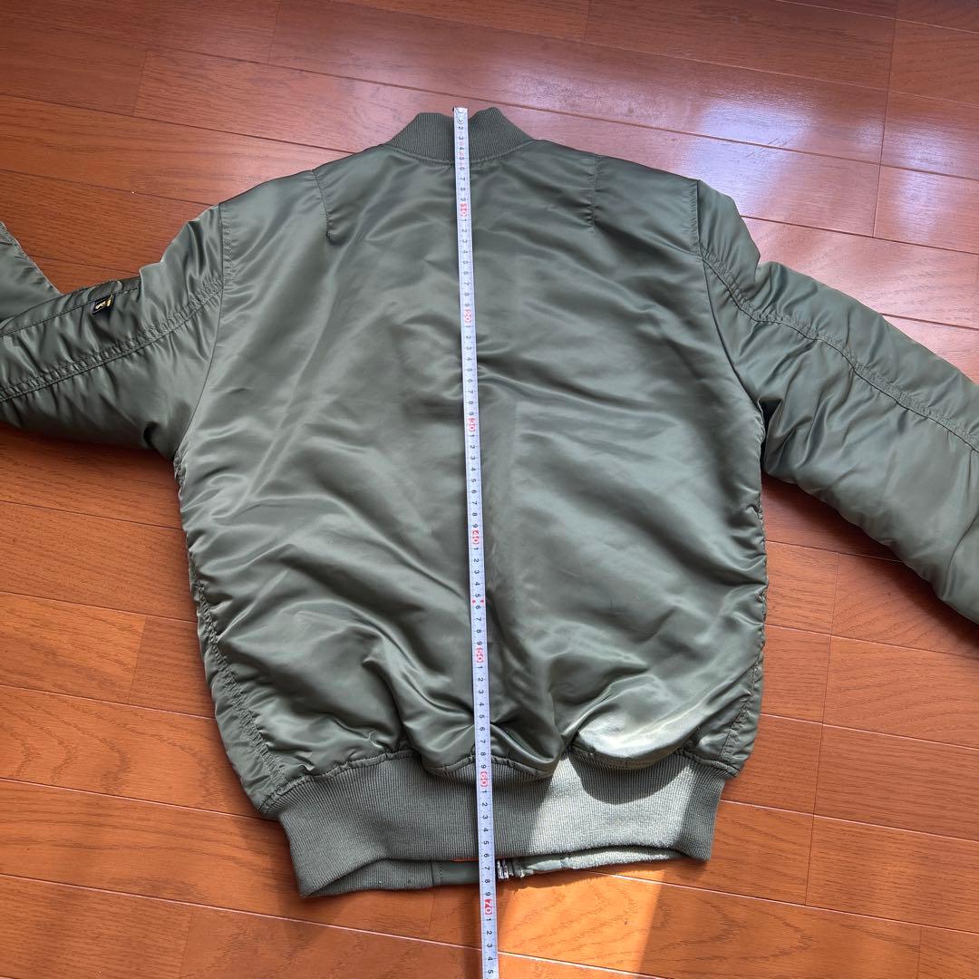 MA-1 フライトジャケット オリーブ 中綿 古着