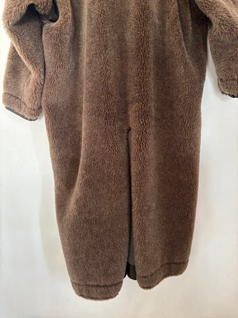 完売品★jun mikami ジュンミカミアルパカライナーコート　ボアコート