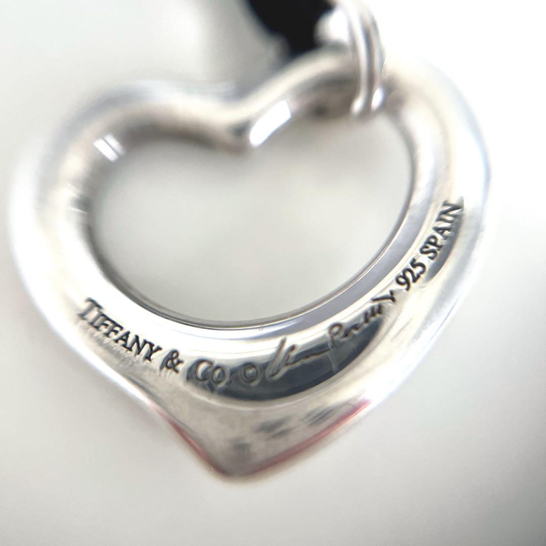 Tiffany ティファニー オープンハート シルク コード ブレスレット