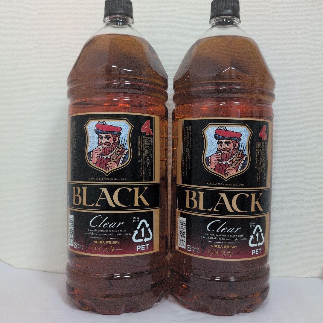 ブラックニッカ クリア 4L 2本セット