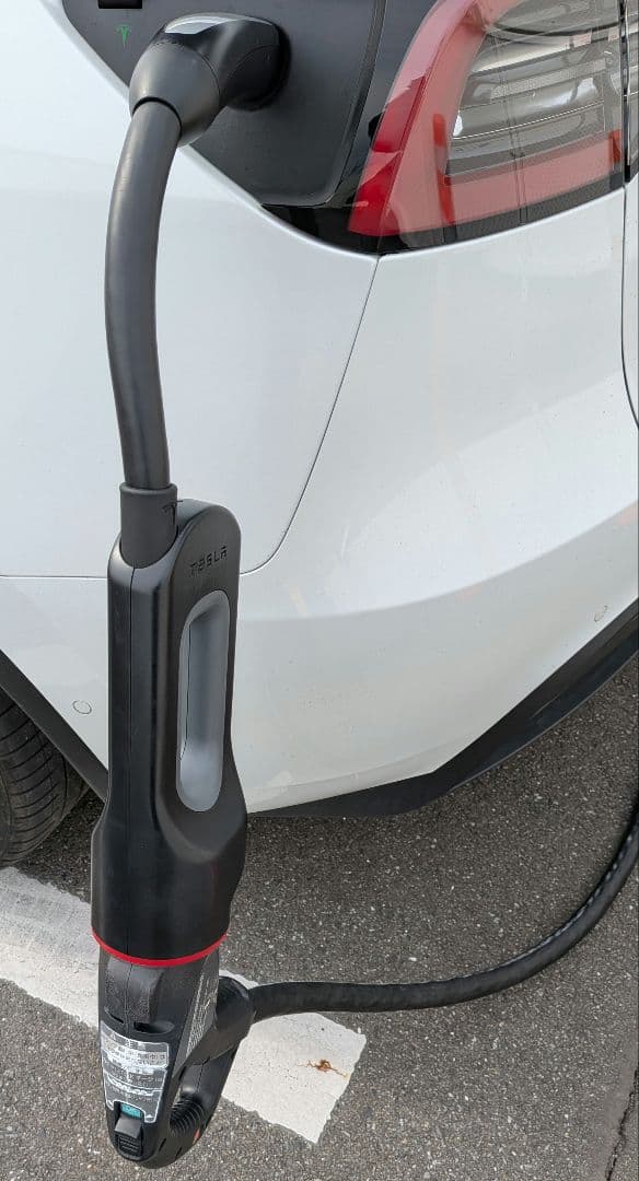 Tesla テスラ Chademo チャデモアダプター　ケース付き
