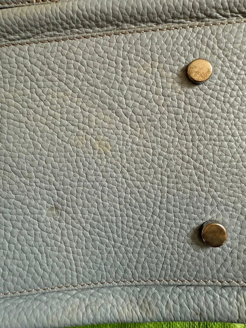 未使用NUR DONATELLA LUCCHI星刺繍 牛革トート　ビアズリー