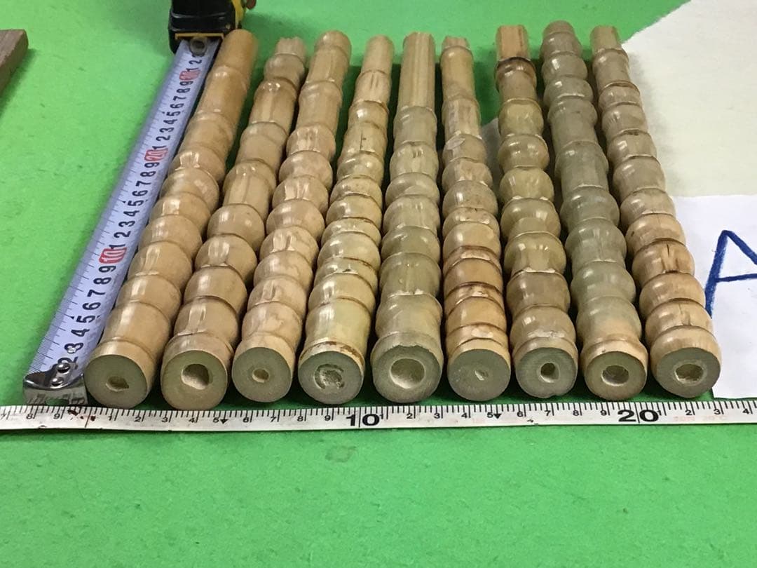 釣り具・その他グリップ用布袋竹「太・極上物・芽取り済み」9本セットA