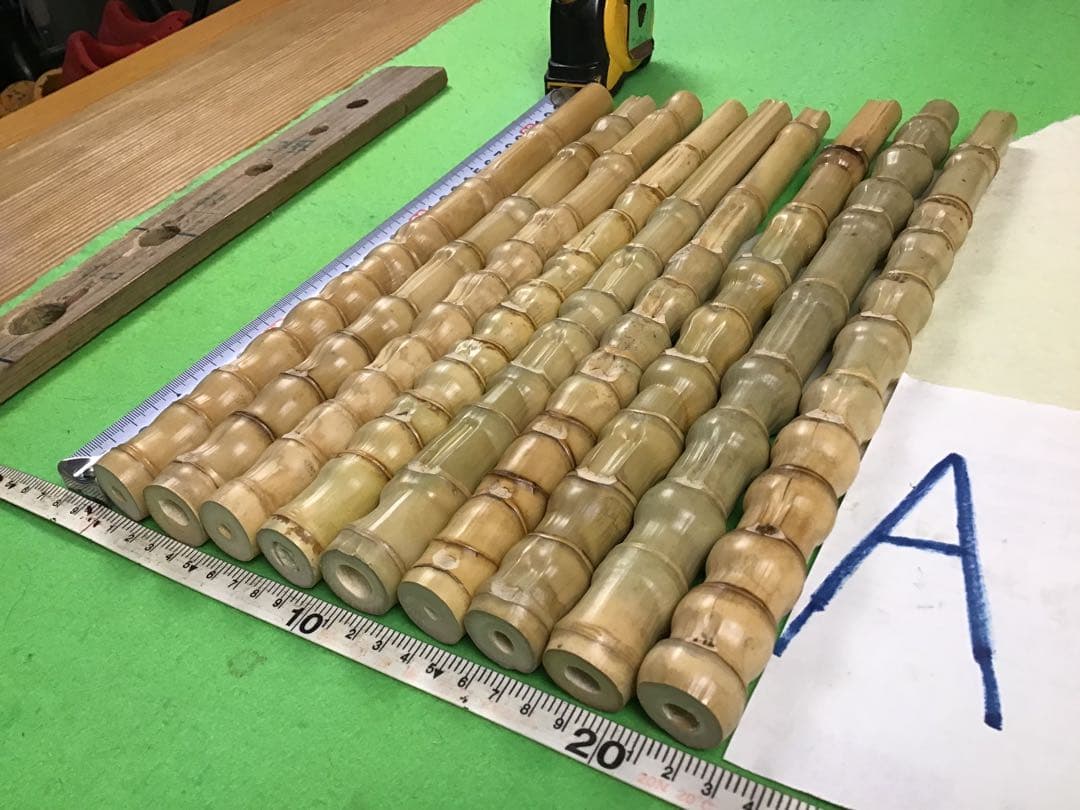 釣り具・その他グリップ用布袋竹「太・極上物・芽取り済み」9本セットA