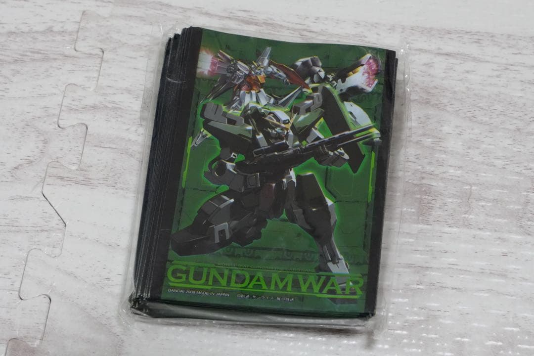 新品　ガンダムウォー　GWスリーブ　ガンダムデュナメス　ヴァーチェ　キュリオス