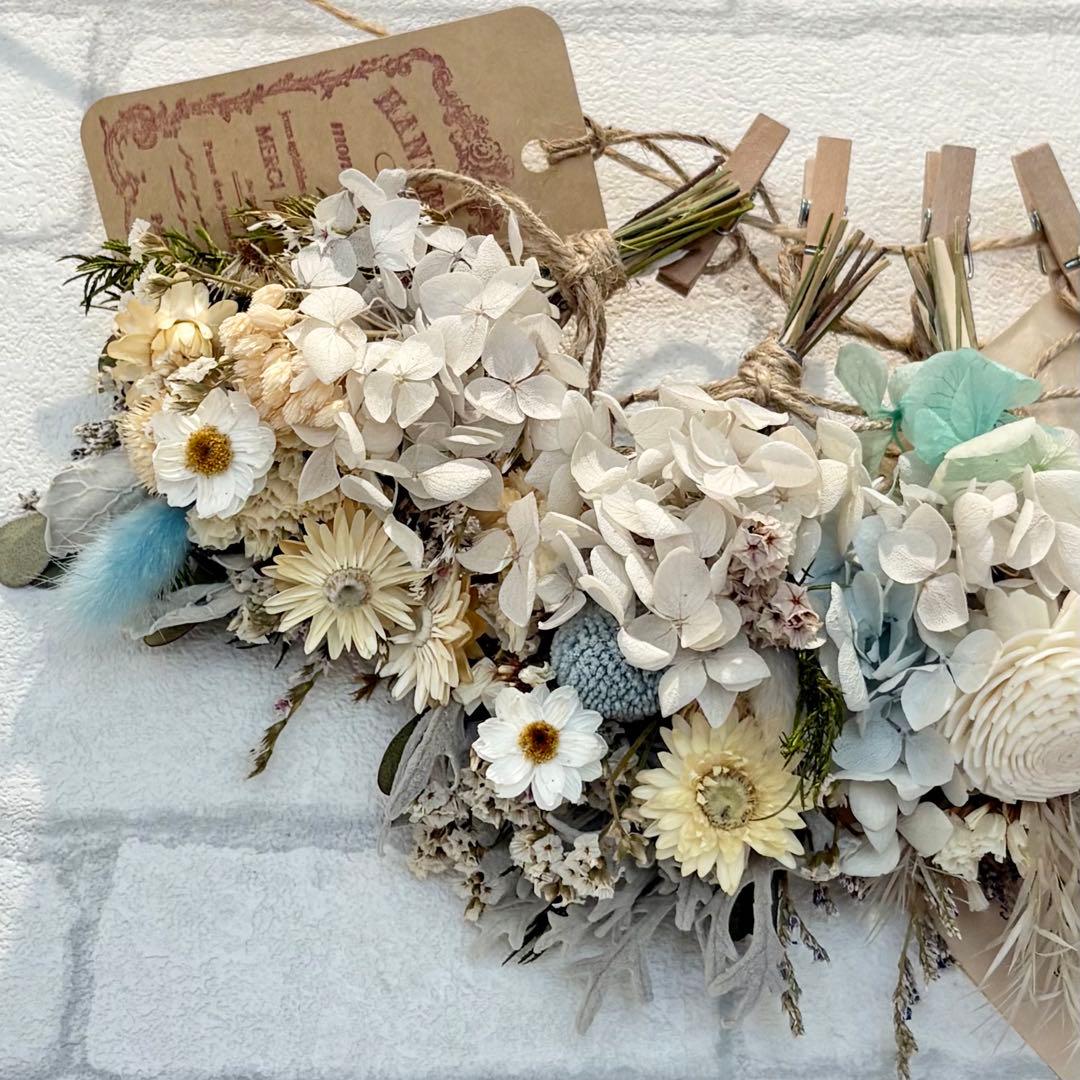 【ちぃ☆❁¨̮】ドライフラワーガーランド❁6点おまとめ❁⃘*.゜