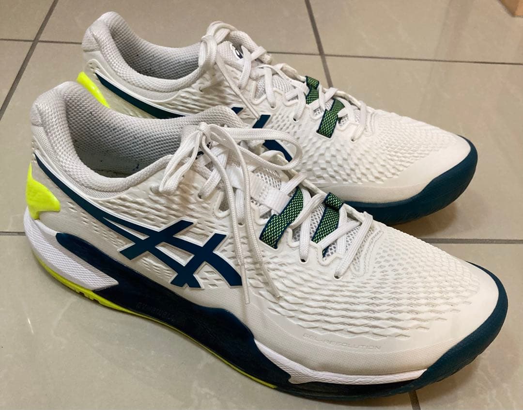 アシックス ゲルレゾリューション 9 27.5cmオールコートWIDE テニス