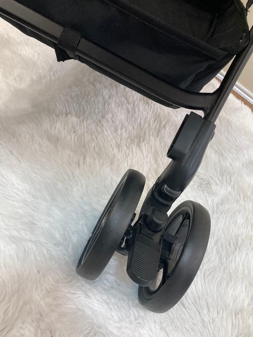 新品未使用 ラクーナエアー プラス [ブルー] Aprica アップリカ レザー