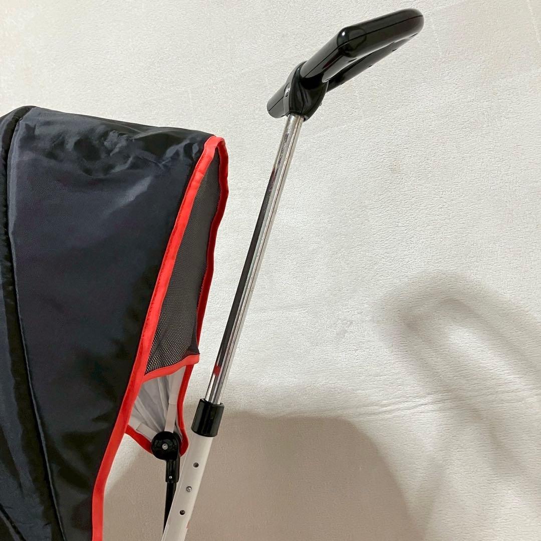 IDES ミッキー 三輪車 カーゴサンシェード 押し棒付き ガード付き ミラー