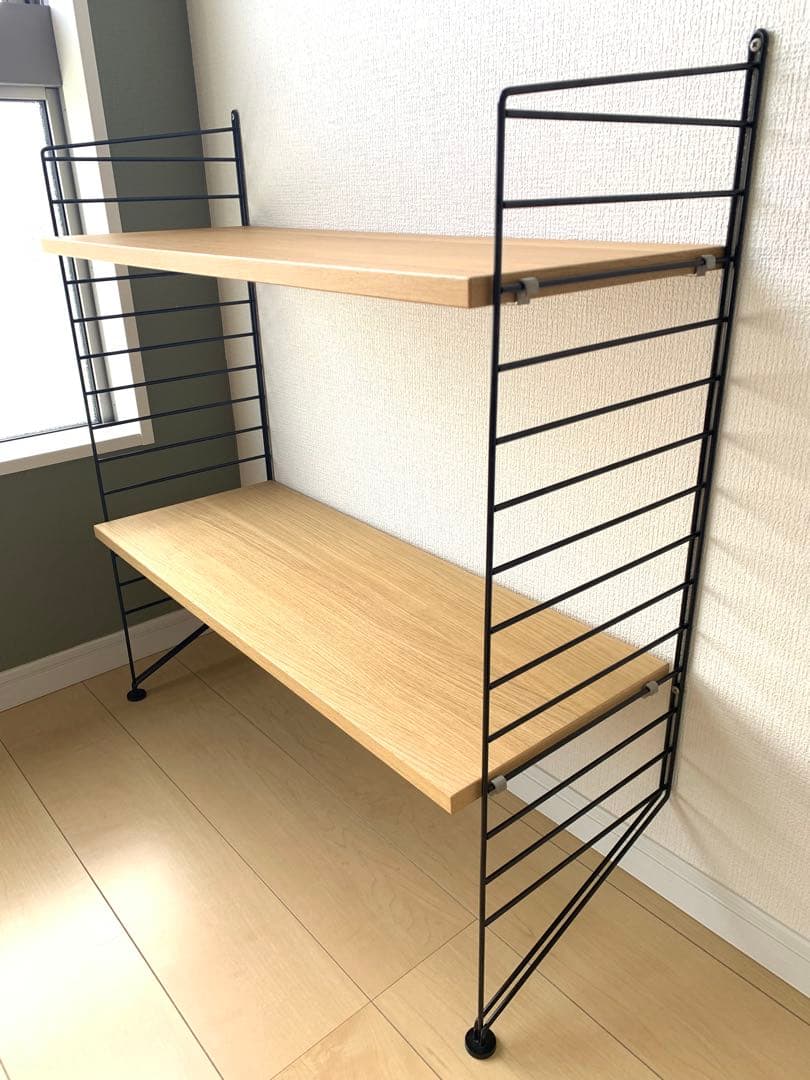 string（ストリング）78×30 オーク×ブラックフレーム★北欧