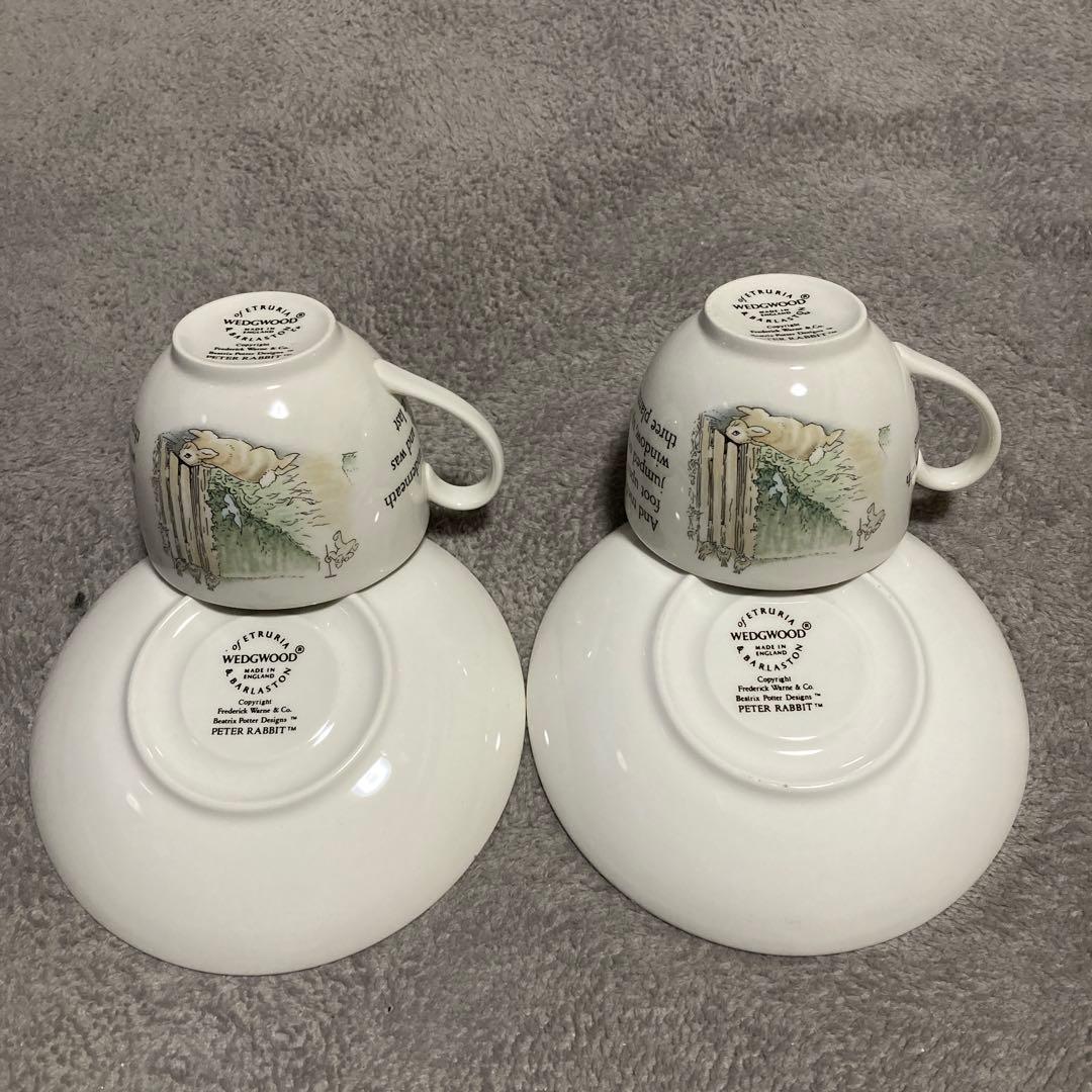 ウエッジウッド ピーターラビット　食器12枚セット　おまけ付き皿2枚