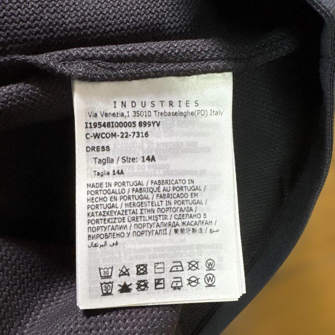 お値下げ✨大人もOK⭐️MONCLER ブラック ノースリーブワンピース・14A