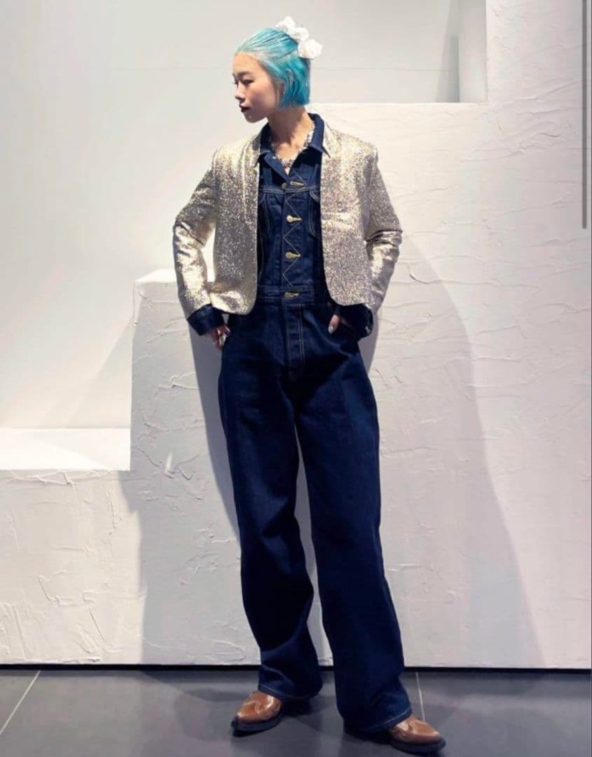 【新品Mサイズ】cityshop×lee ジャンプスーツ