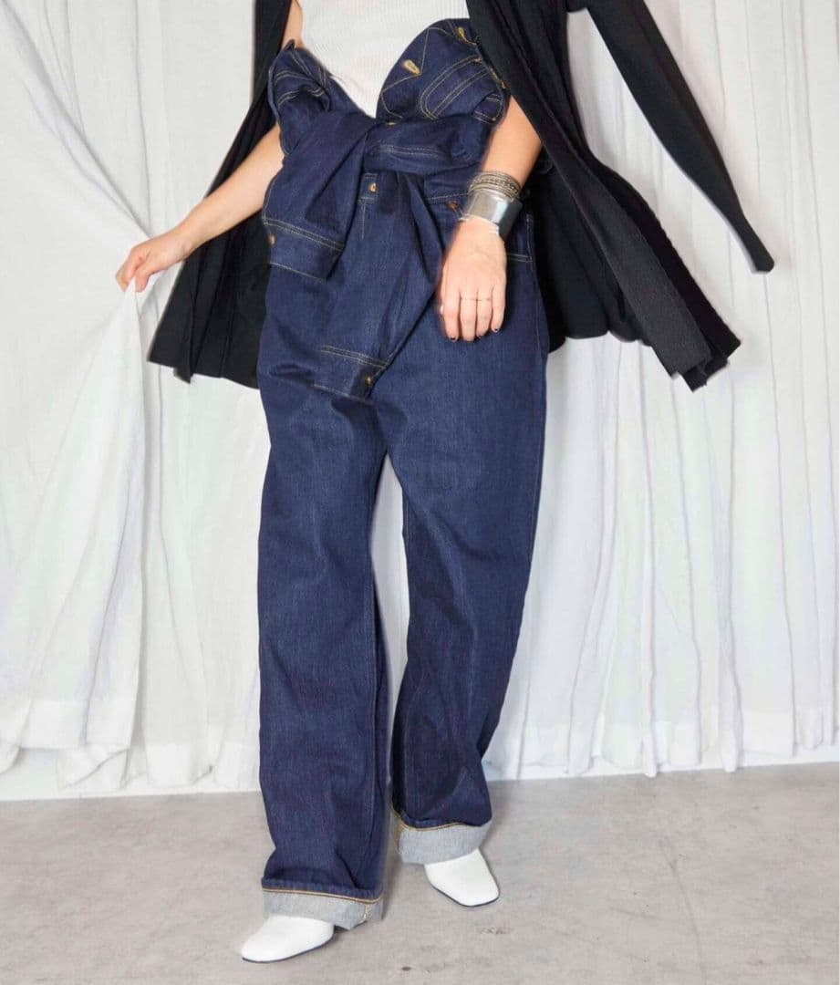 【新品Mサイズ】cityshop×lee ジャンプスーツ