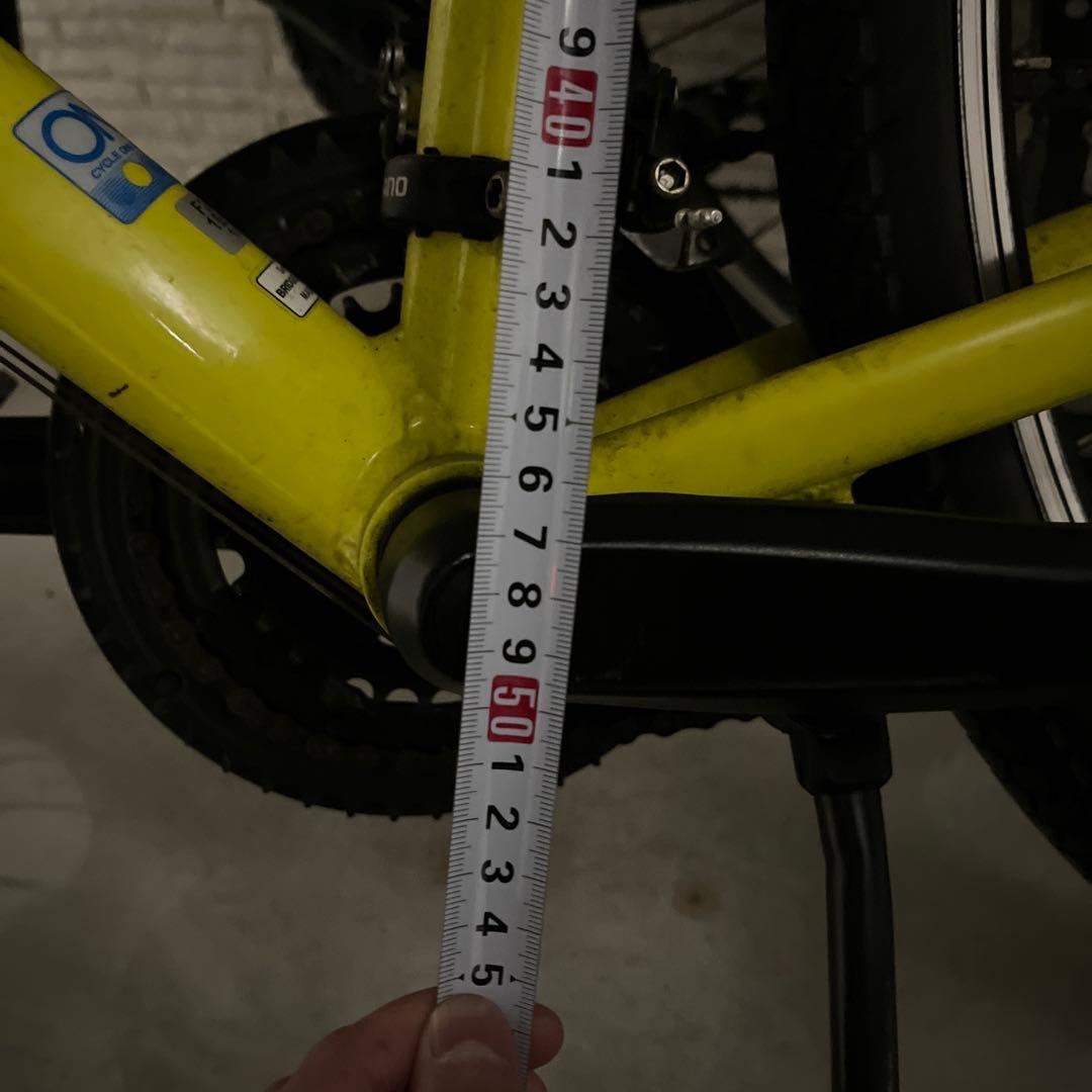 【かよりーた】CYLVA クロスバイク イエロー