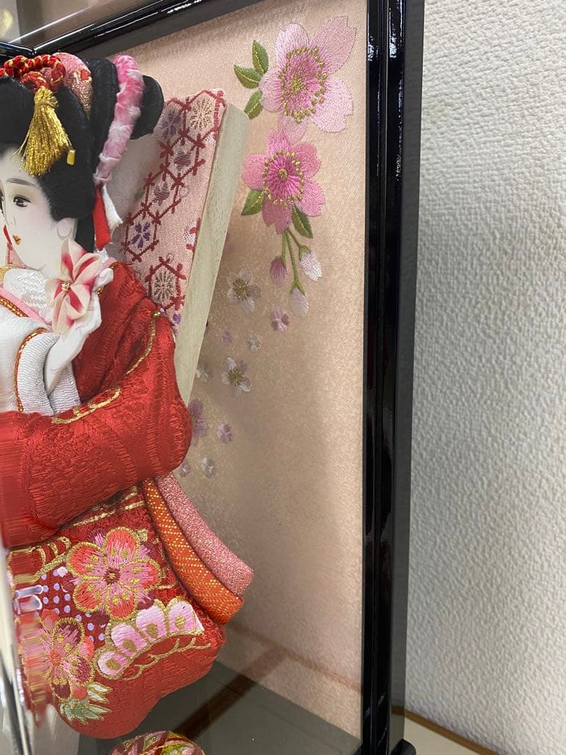 羽子板　アクリルケース８号・コンパクトサイズ間口約２４×奥行約１８×高さ約４０㎝