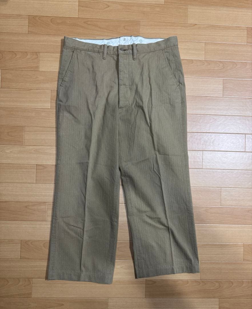 AtLast ＆ Co ヘリンボーントラウザーパンツ テンダーロイン w38