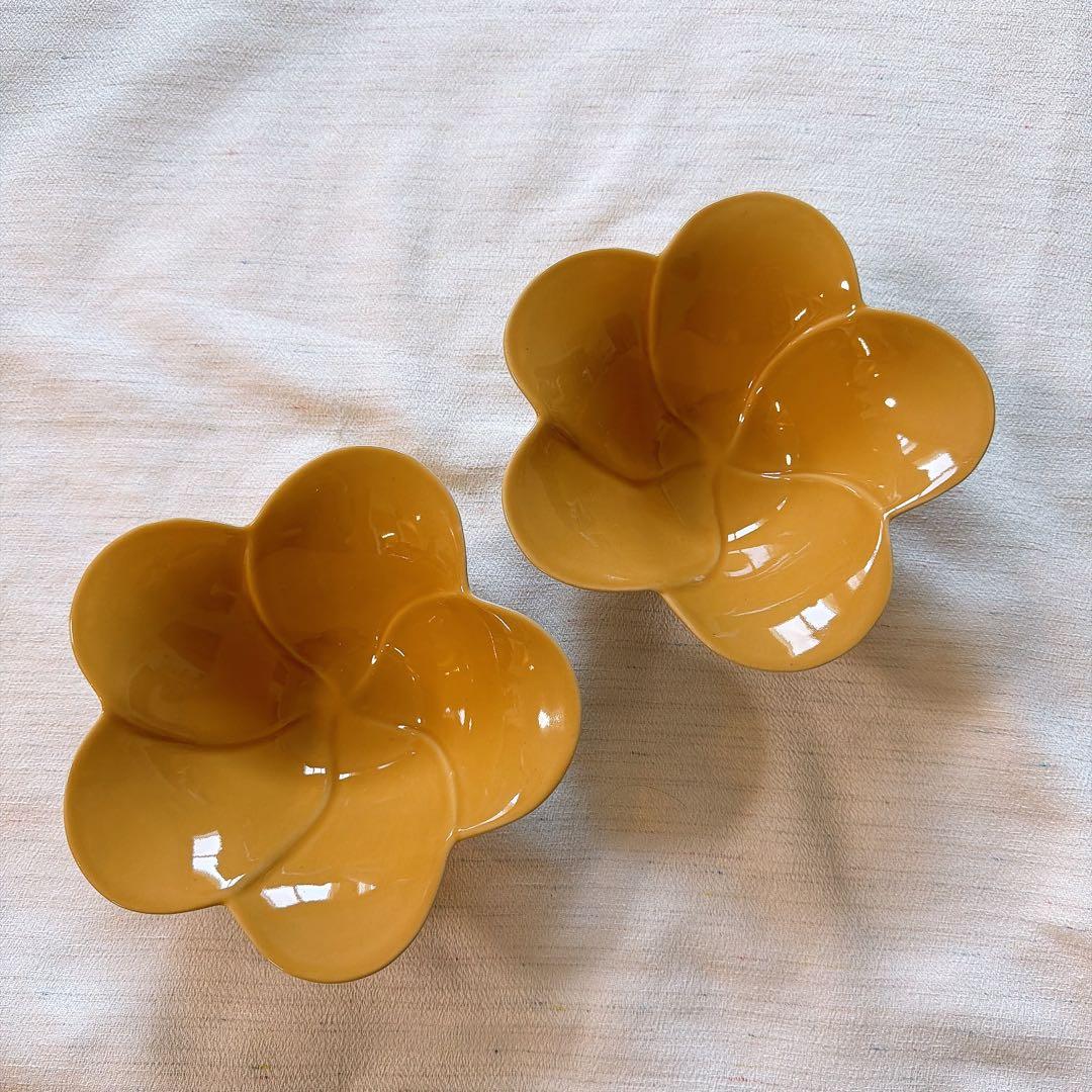 【新品】ジェンガラ フランジパニ サラダボウル スープボウル 食器 イエロー