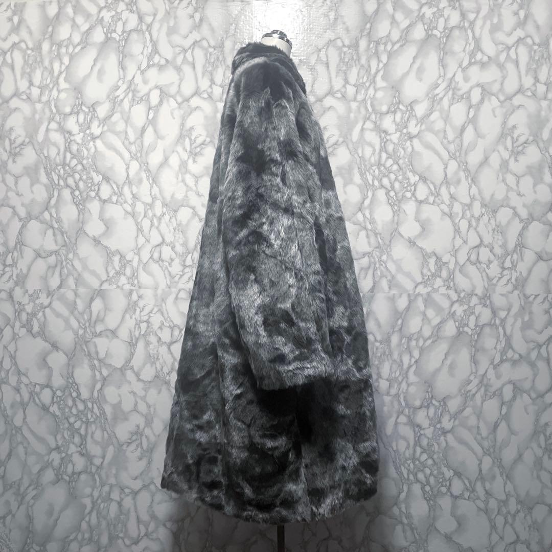 新品タグ付き　BALENCIAGA コレクションライン　ファーロングコート　正規