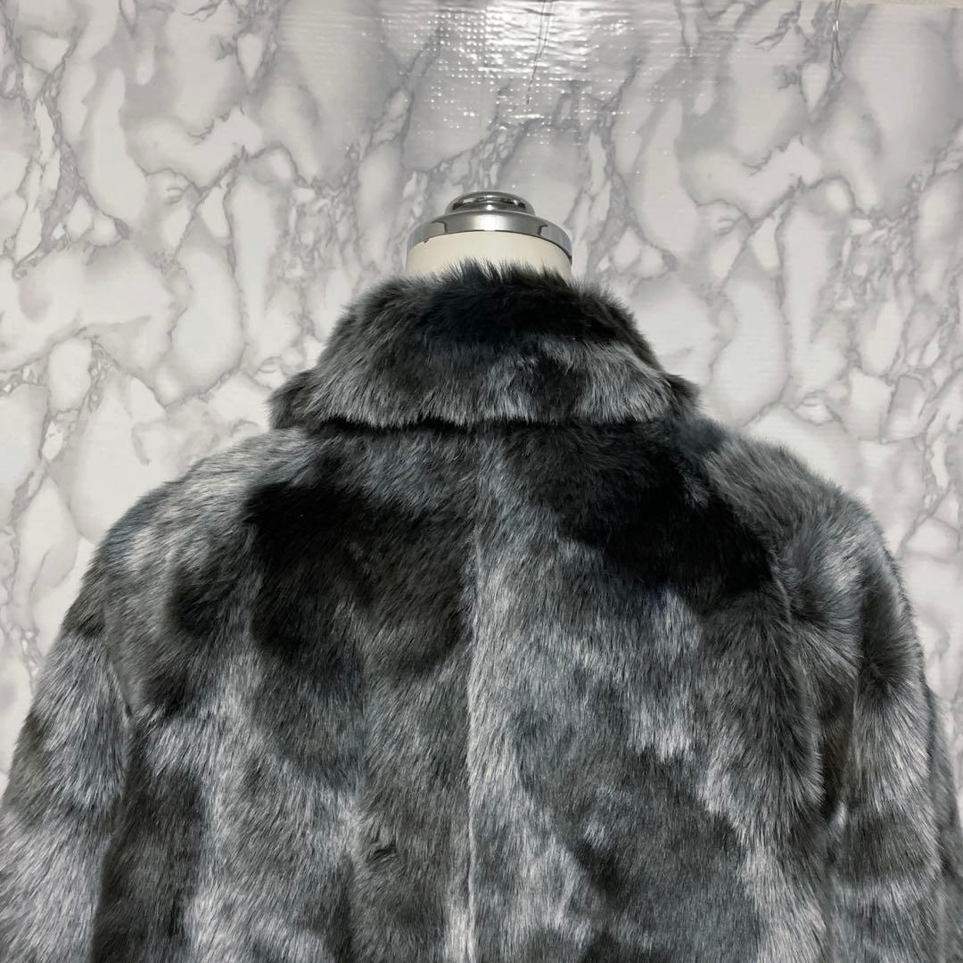 新品タグ付き　BALENCIAGA コレクションライン　ファーロングコート　正規