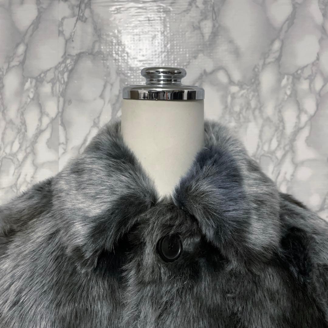 新品タグ付き　BALENCIAGA コレクションライン　ファーロングコート　正規