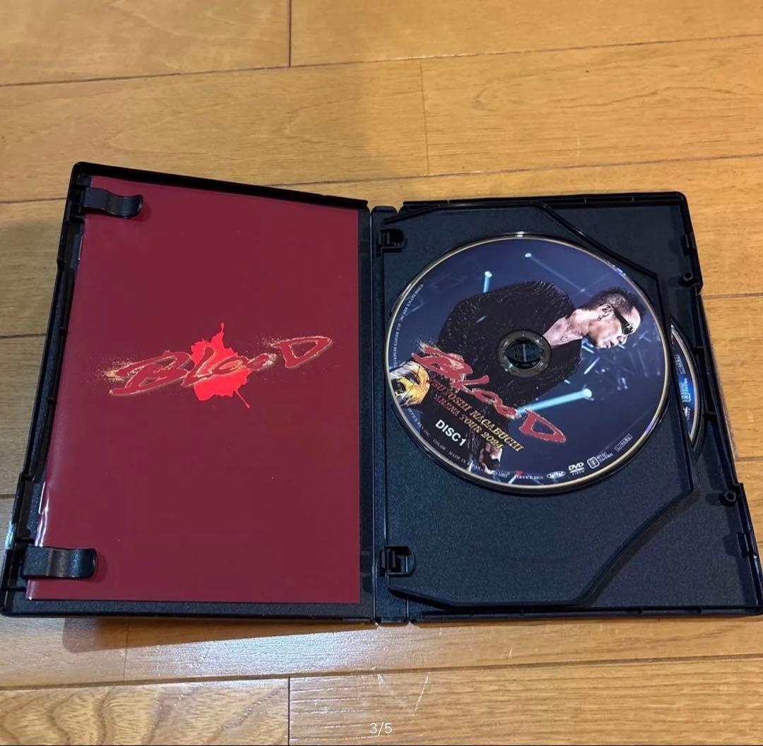ミュージック Tsuyoshi Nagabuchi Blood DVD 2024