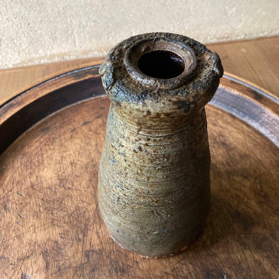 備前焼　古備前　江戸時代　花器　花入　花瓶　お茶道具　骨董　アンティーク　古道具