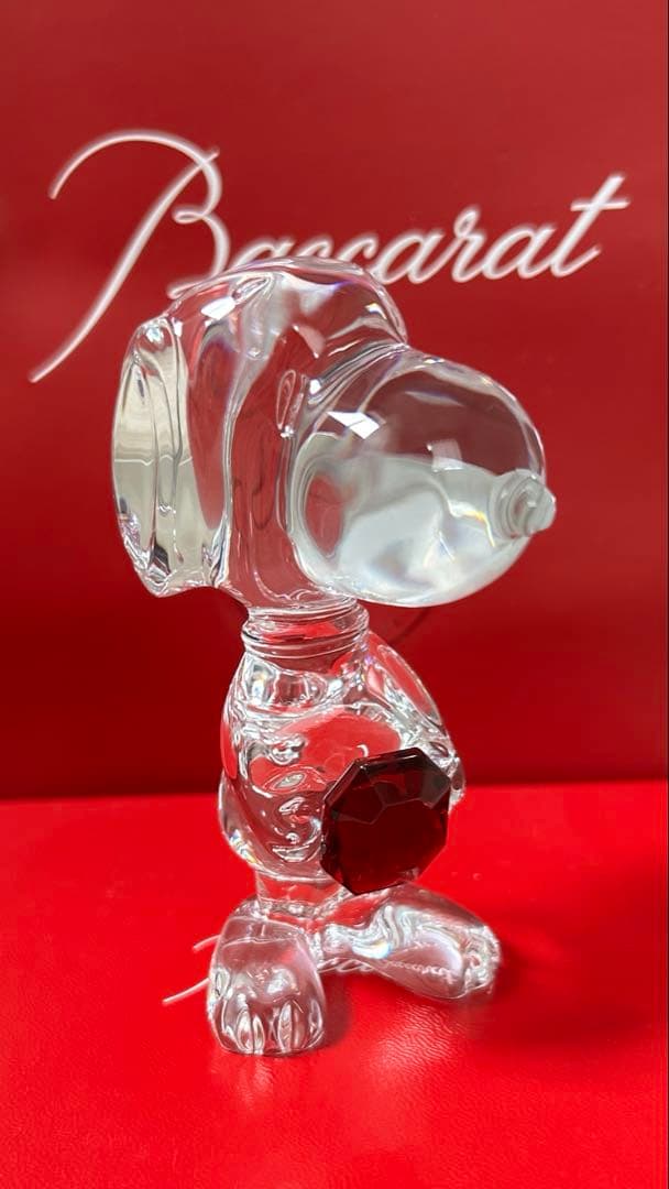 (新品)Baccarat バカラ × SNOOPY クリスタル