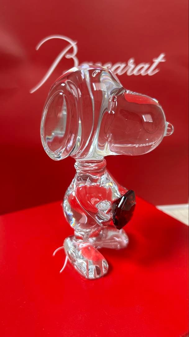 (新品)Baccarat バカラ × SNOOPY クリスタル