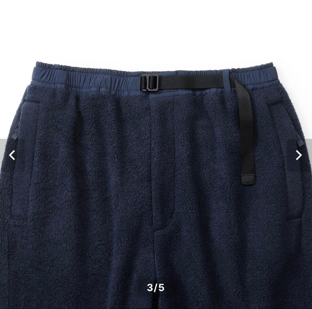 【新品未使用】everyone boa fleece pants (NAVY)