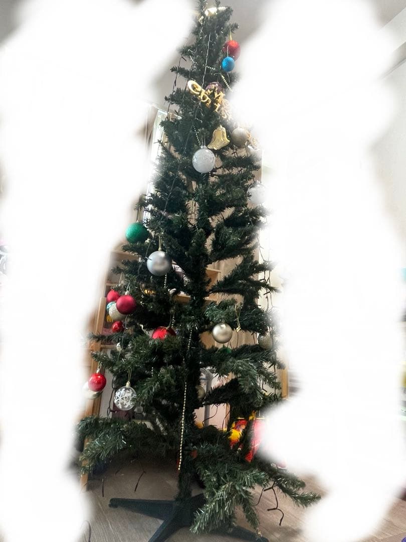 クリスマスツリー 180cm越え 飾り付き