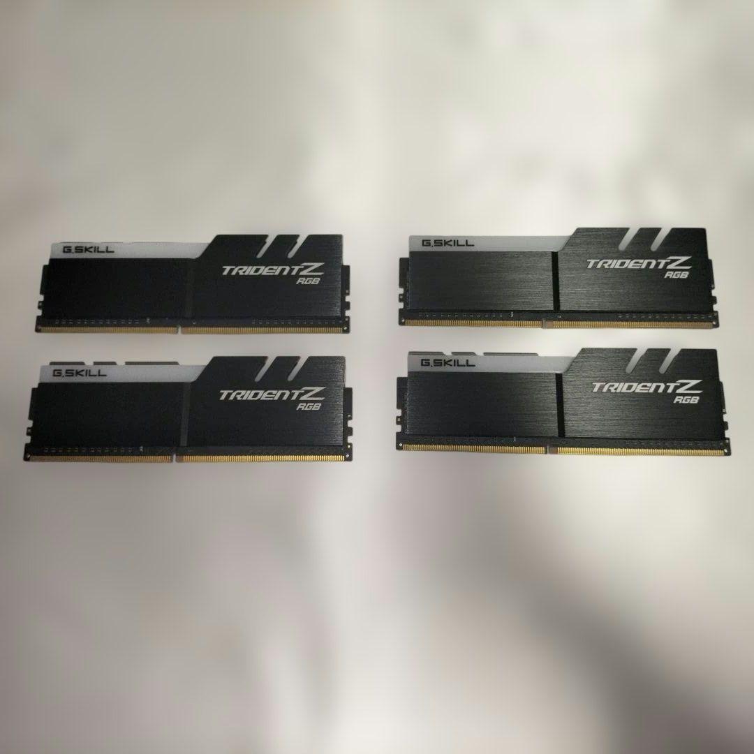 G.SKILL TRIDENT Z RGB 8GBx4 3600 動作確認済み