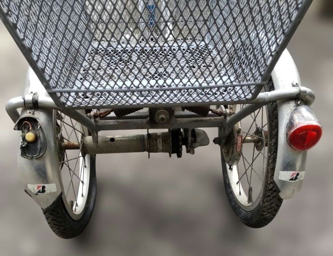 【送料込み: たのメル便】ブリヂストン゙ 3輪自転車 アシスタワゴン