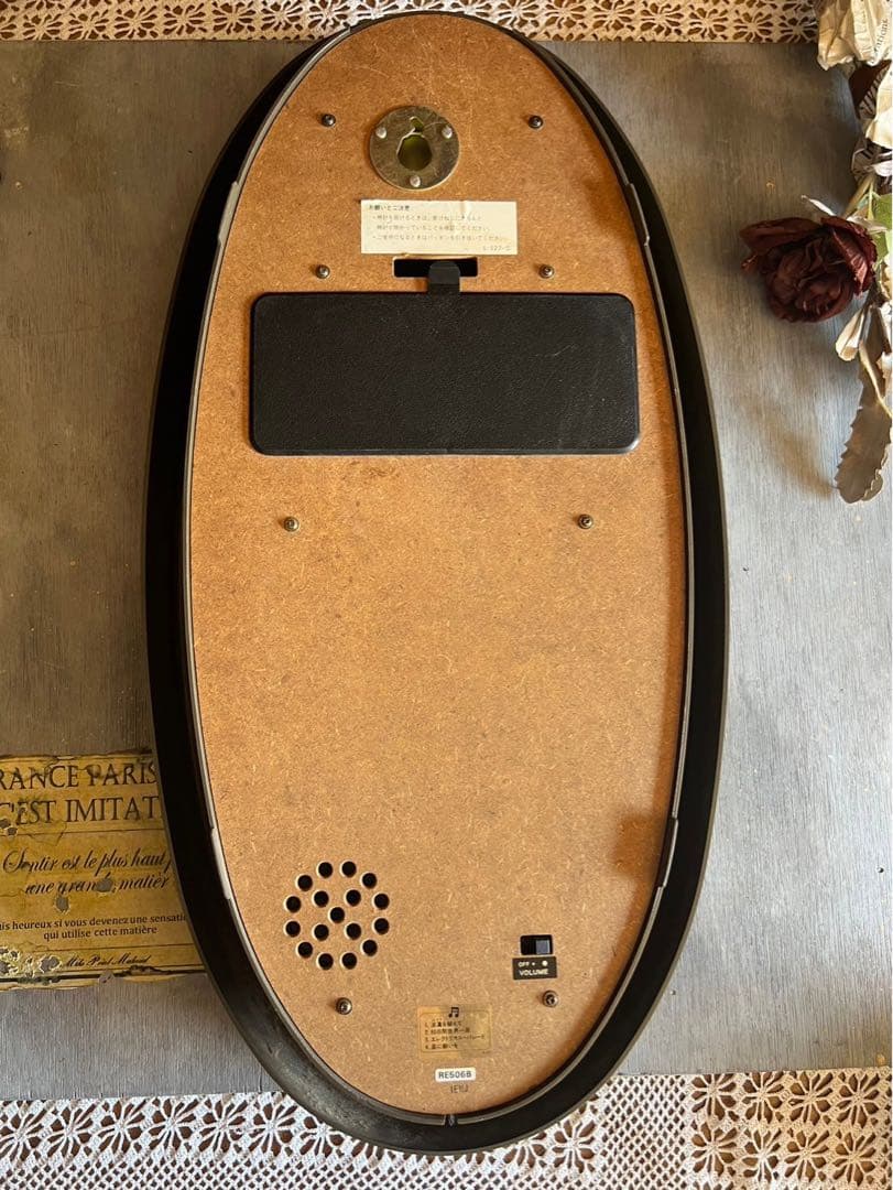 SEIKO セイコー パペット 柱時計 壁掛け時計 電池式 インテリア