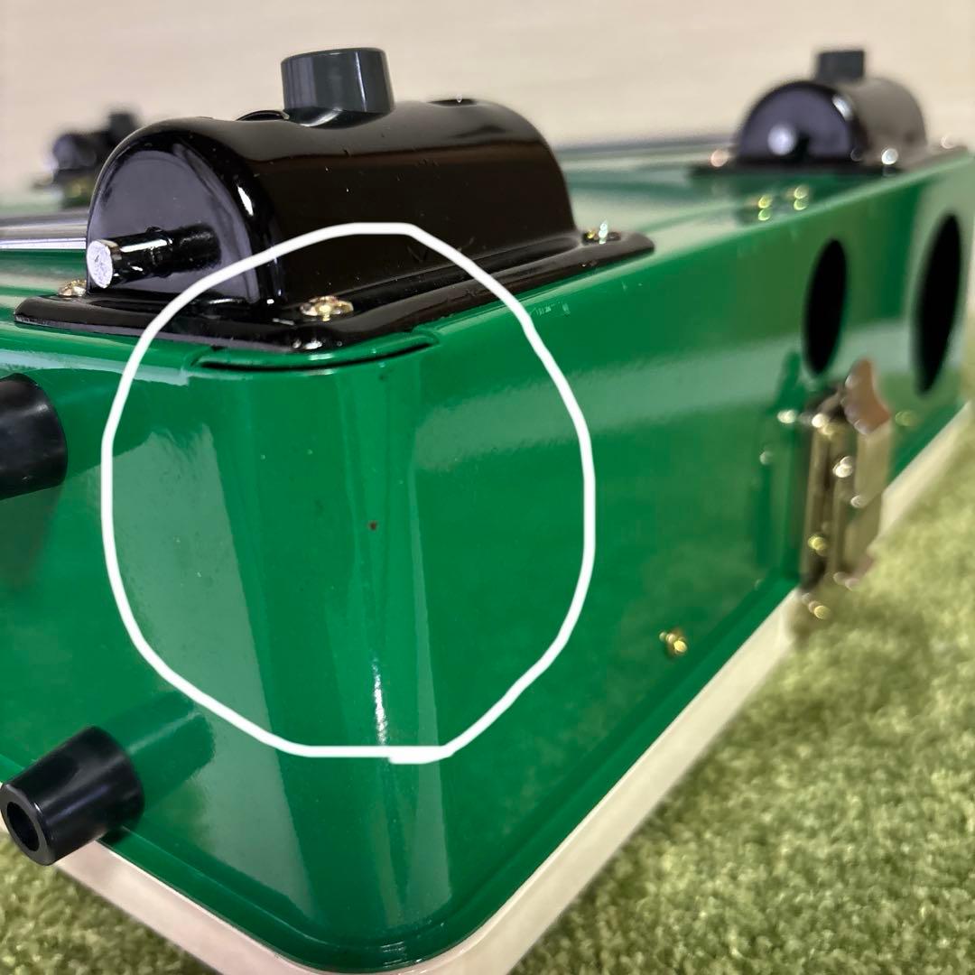 アウトドアガスコンロ（足付き）　レトロ 国際産業株式会社