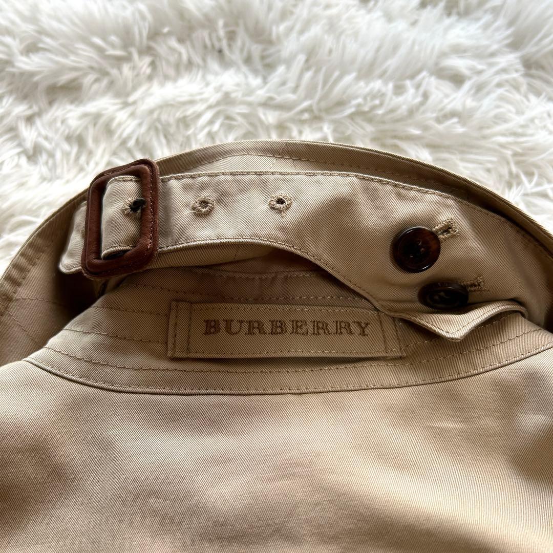バーバリーロンドン　トレンチコート　ライナー付き　ロング丈　ベージュ　M相当