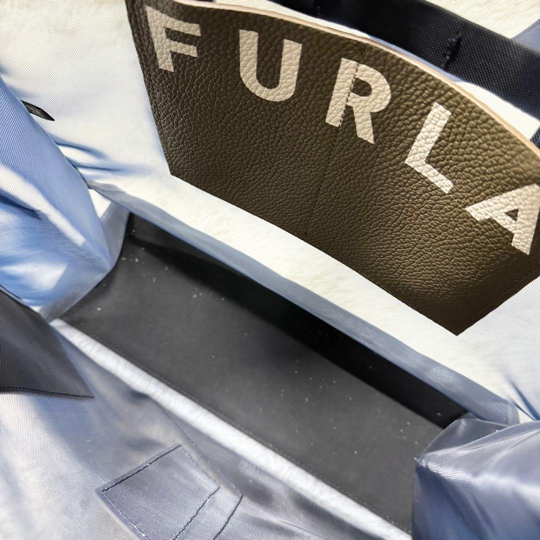 フルラ ジョーヴェ トートバッグ ビジネス マルチカラー メッシュ 大容量