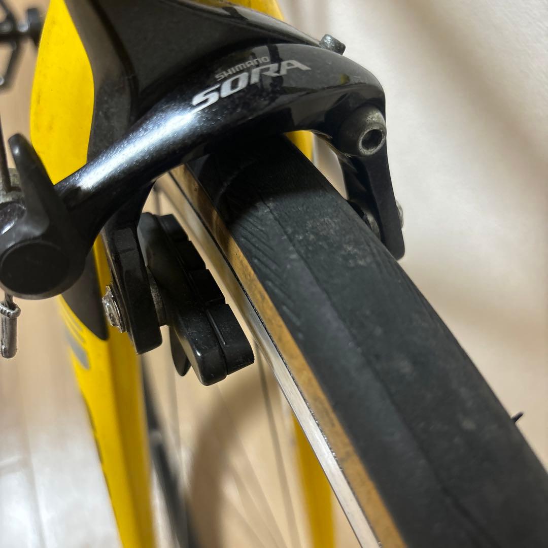 キャノンデール caad8 48サイズ 8.8g イエロー ロードバイク