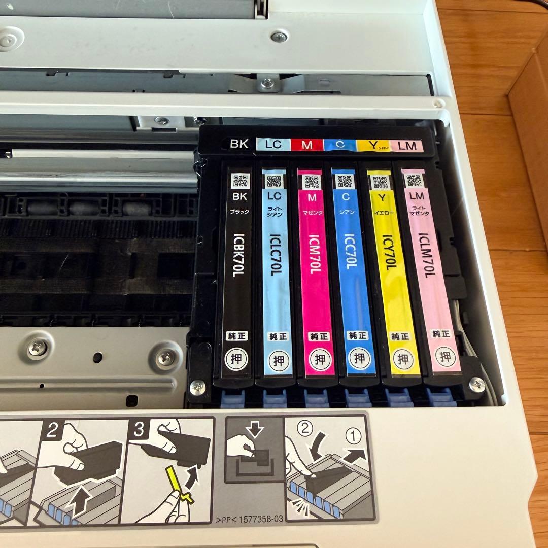 ジャンク品　EPSON EP-806AW インクジェットプリンター