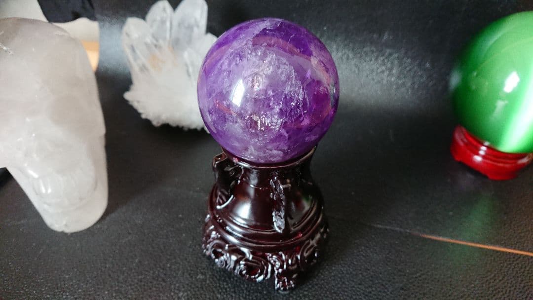 4A アメジスト 愛の守護石  真実の愛を守りぬく石  邪悪なものからみを守る