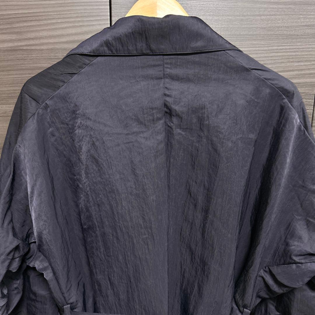 junhashimoto NYLON LONG COAT ネイビー サイズ5